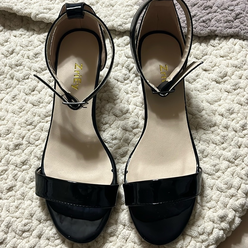 Black heels